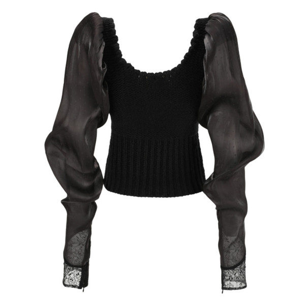 B.FLEURS Britt Knitted Blouse