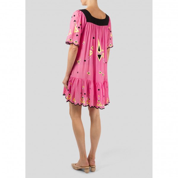 Temperley London Embroidered Tunic Dress