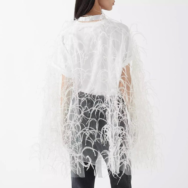 SorchaO'Raghallaigh Feather Cape