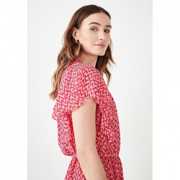 Hush Fifi Mini Dress In Zig Zag