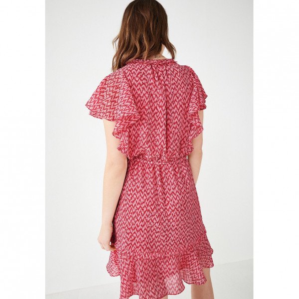 Hush Fifi Mini Dress In Zig Zag