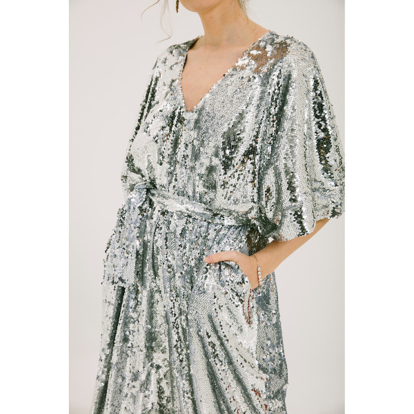 NALÈ Sequin Palazzo Jumpsuit