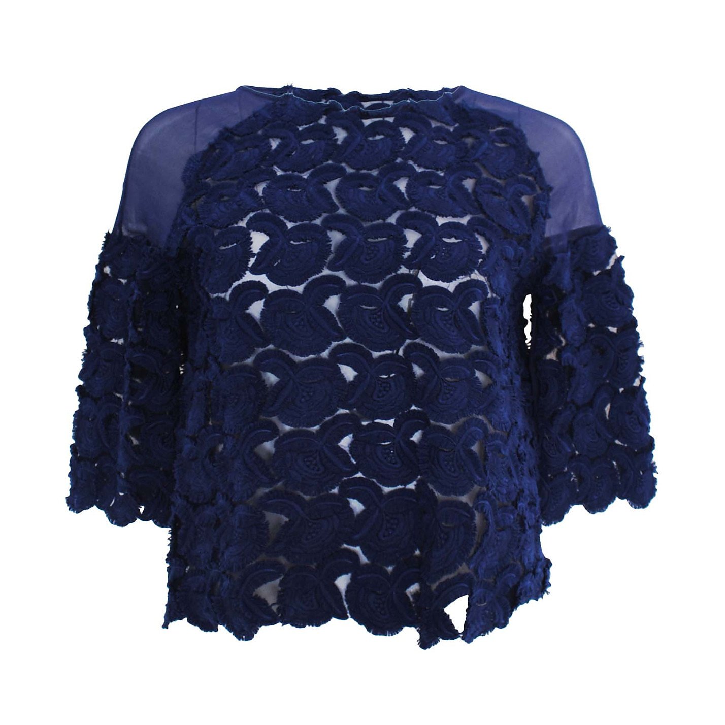 Maje Embroidered Top