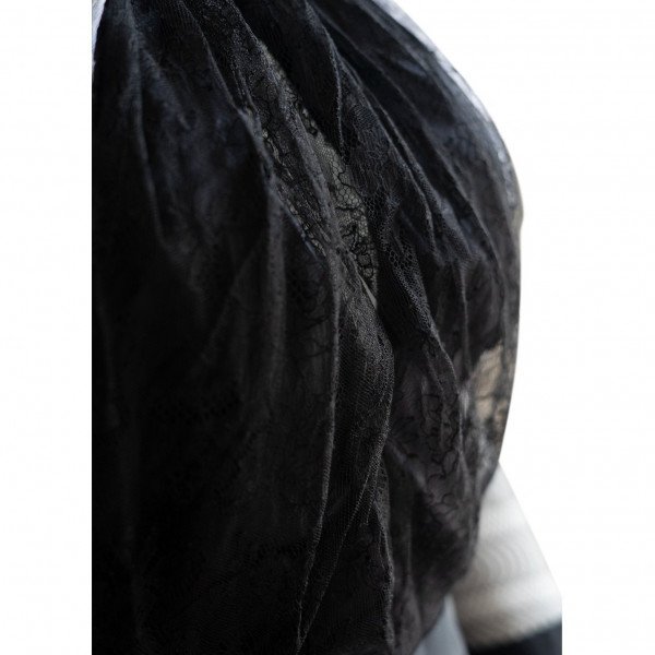 Emilio De La Morena Lace and Silk Top