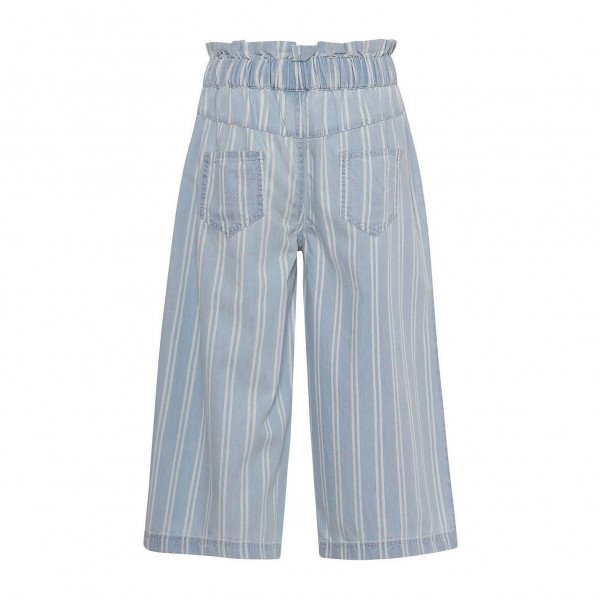 Molo Kids Akayla Pants in Striped Chambray