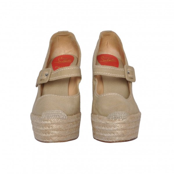 Christian Louboutin Espadrille Wedges