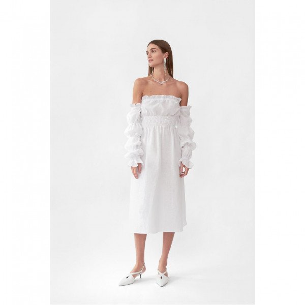 Sleeper Michelin Linen Dress