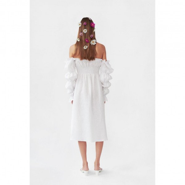 Sleeper Michelin Linen Dress