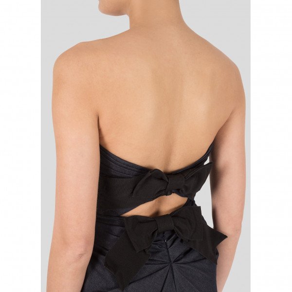 Moschino Bow Detail Bustier Dress