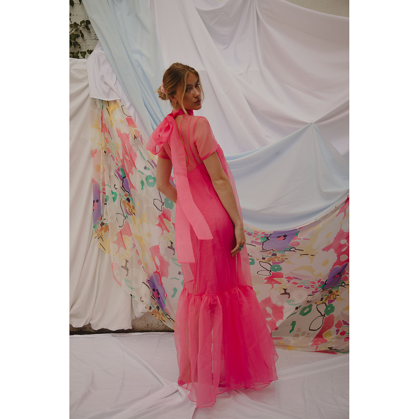 Staud Strawberry Tree Dress