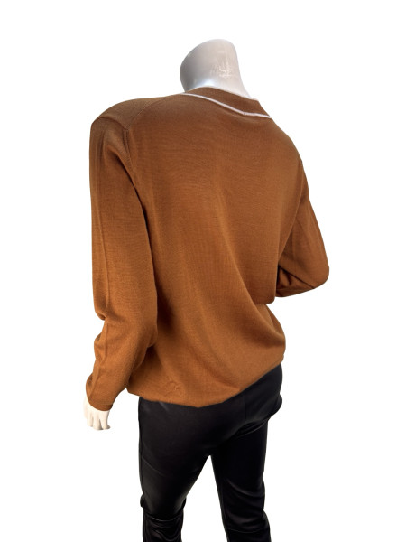 PRADA Wool V-Neck Cardigan