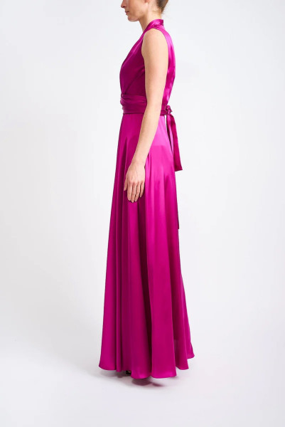 E.Stott Sadie Dress Magenta