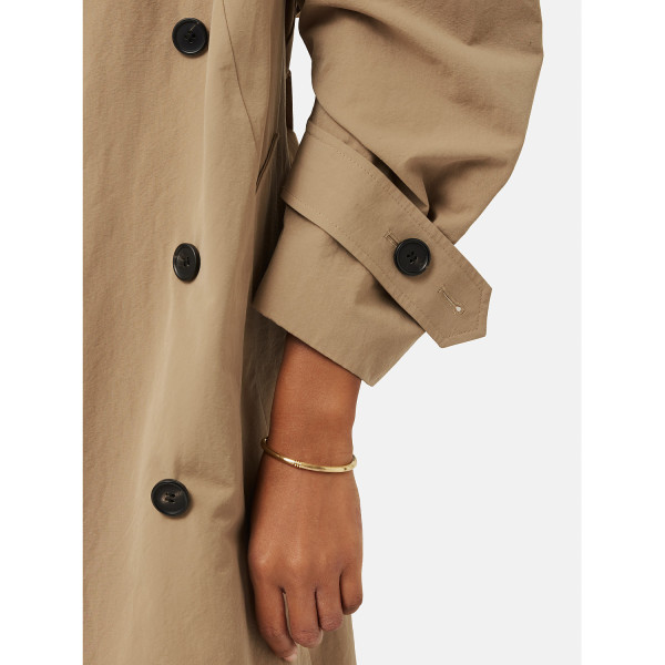 Jigsaw Oversized Cotton Trench Coat