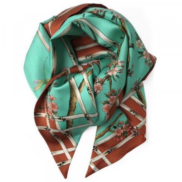 Ivana Nohel @ CASTANOHEL Chinoiserie Scarf