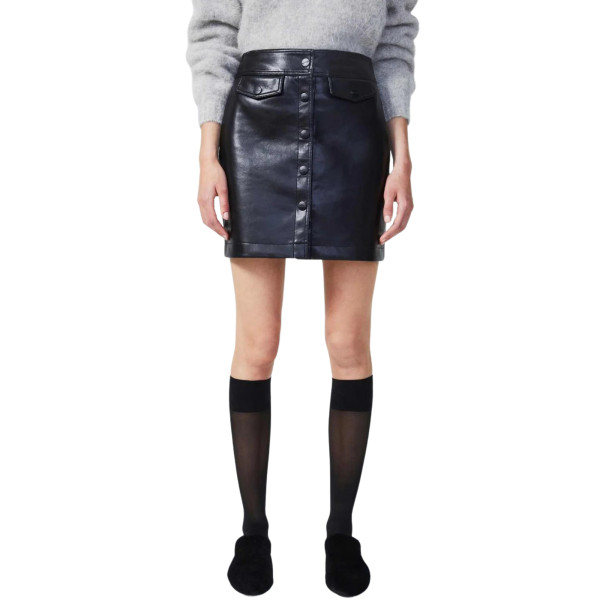 Rodebjer Thando Recycled Leather Mini Skirt