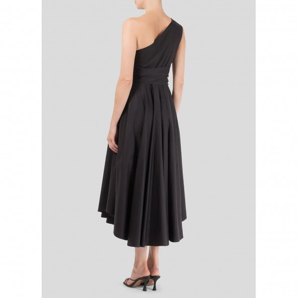 Tibi One Shoulder Midi Dress