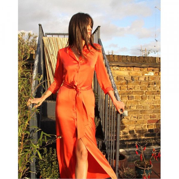 Valle and Vik Long Flirt Dress