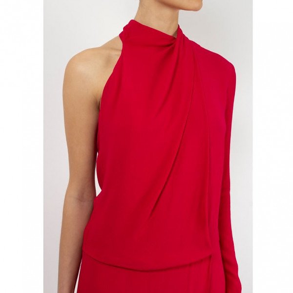 Diane von Furstenberg One-Sleeve Dress