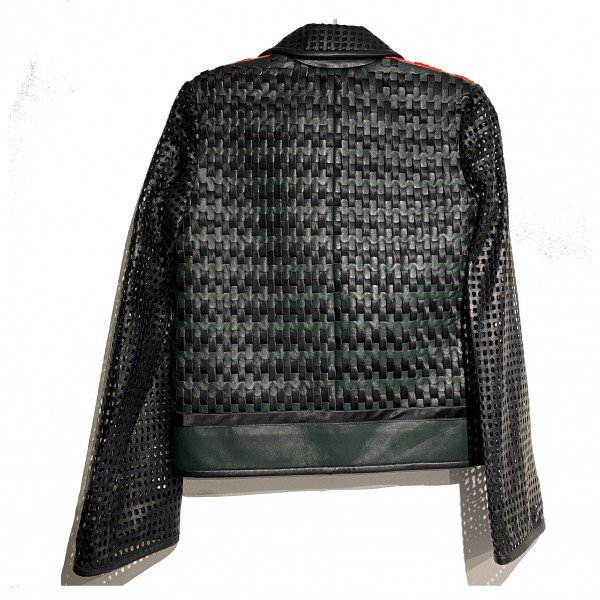 Martina Spetlova Woven Leather Jacket