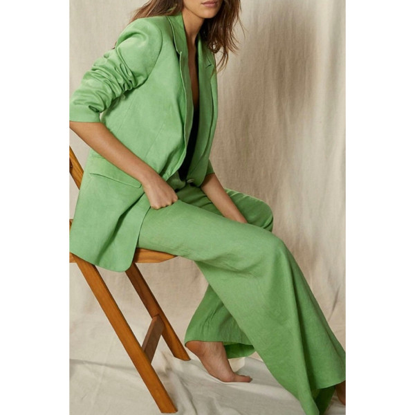 Mint Velvet Linen Suit