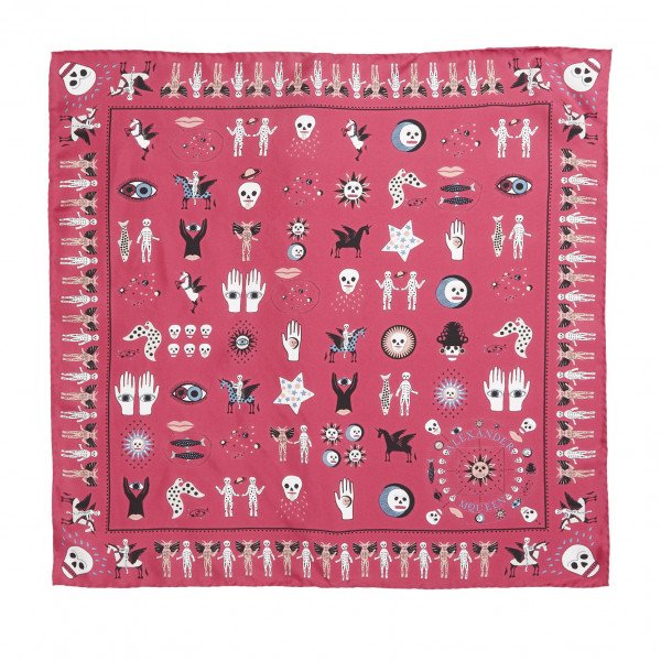 Alexander McQueen Dancing With The Devil Scarf