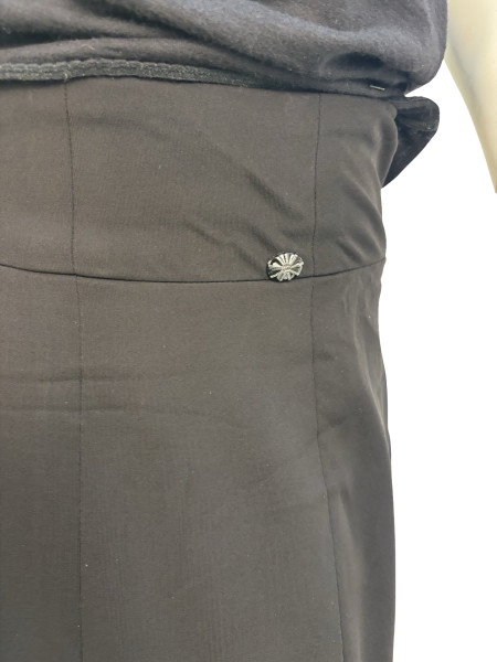 CHANEL Midi Black Skirt