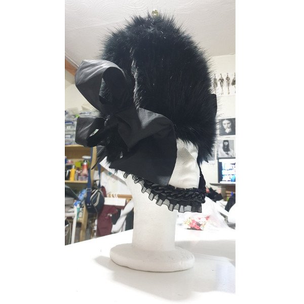 House Of Sheldonhall Faux Fur Busby Hat