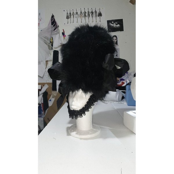 House Of Sheldonhall Faux Fur Busby Hat