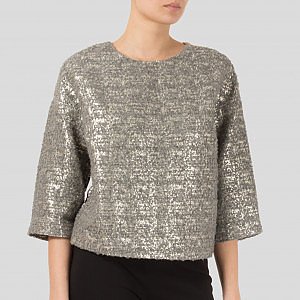 Rent Buy By Malene Birger Noelio Metallic Jacquard And Satin Twill