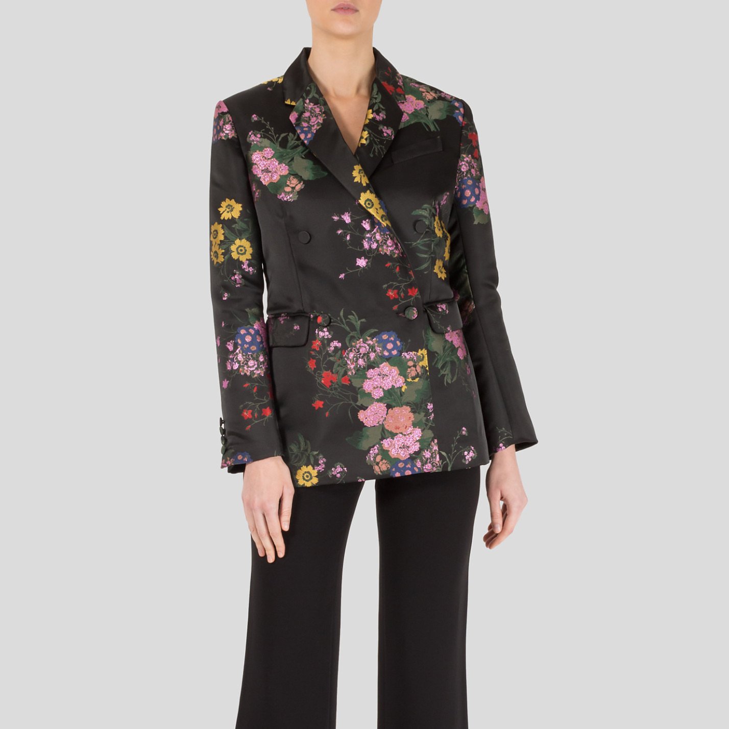 Afvigelse dårligt Normalt Rent Buy Erdem x H&M Floral Jacquard Double Breasted Jacket | MY WARDROBE HQ