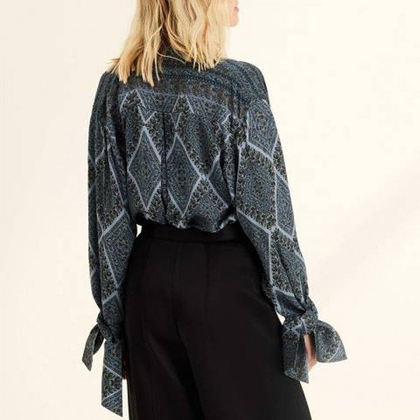 Amanda Wakeley Printed Paisley Blouse