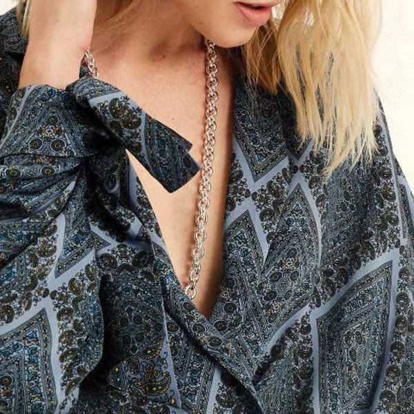 Amanda Wakeley Printed Paisley Blouse