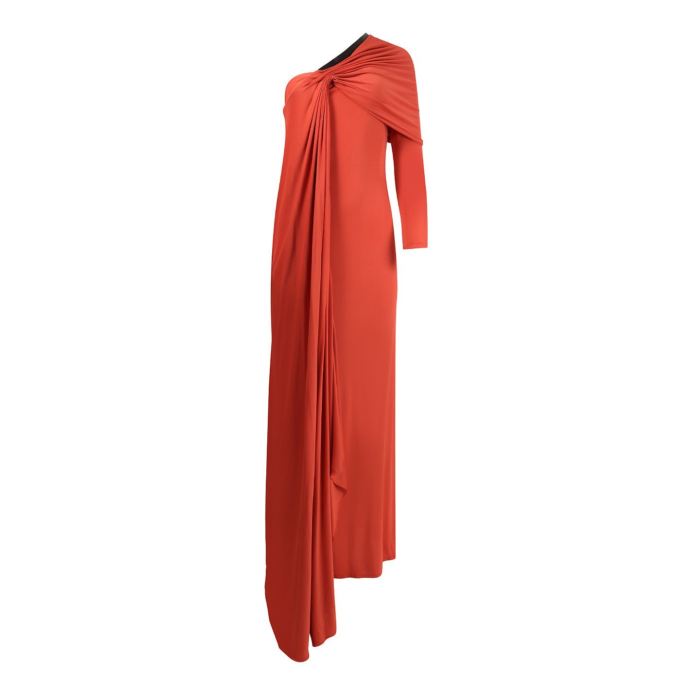 Amanda Wakeley Draped One Shoulder Gown