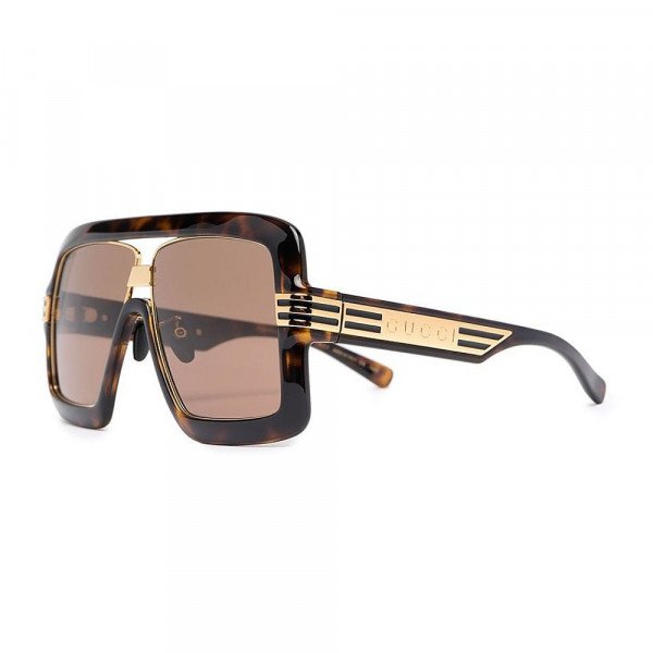 Gucci Oversized Chunky Frame Sunglasses