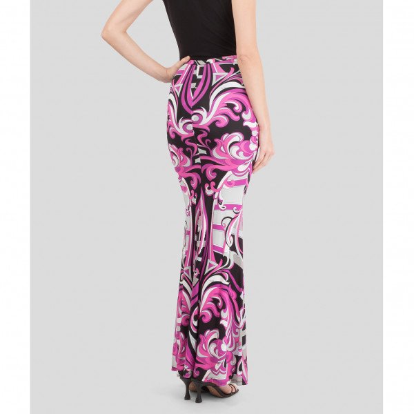 Emilio Pucci Multicolour Printed Maxi Skirt