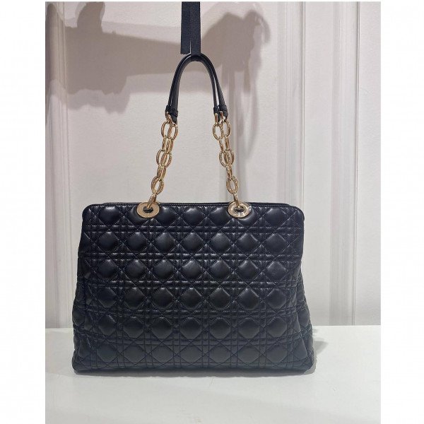 Dior Quilted Leather Shoulder Bag