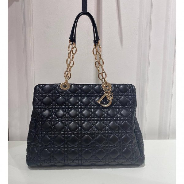 Dior Quilted Leather Shoulder Bag