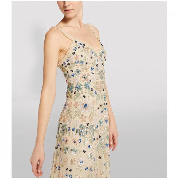 Needle & Thread Wildflower Sequin Gown
