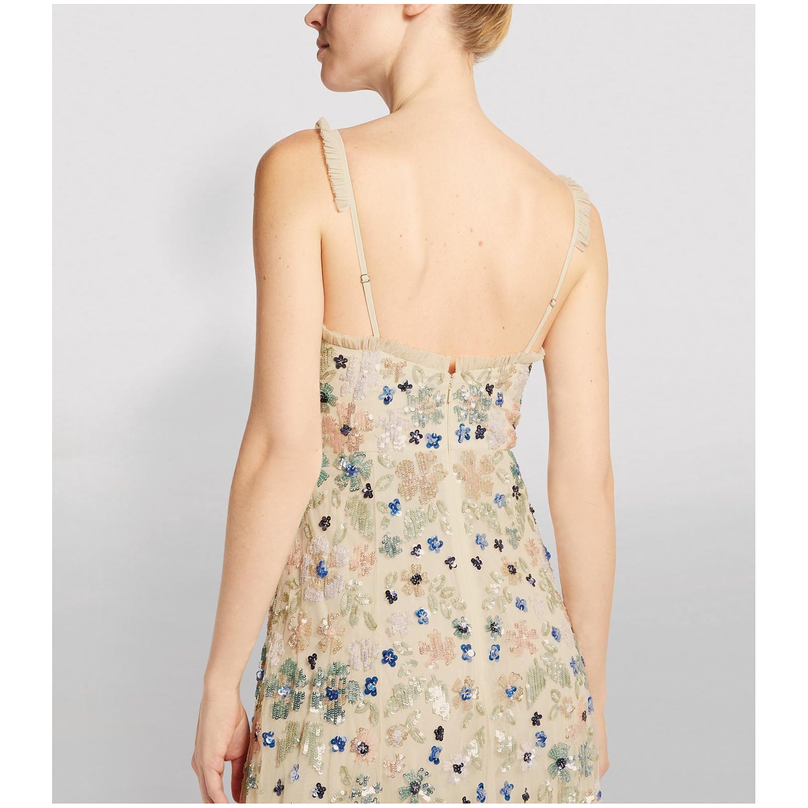 needle and thread wildflower sequin gown
