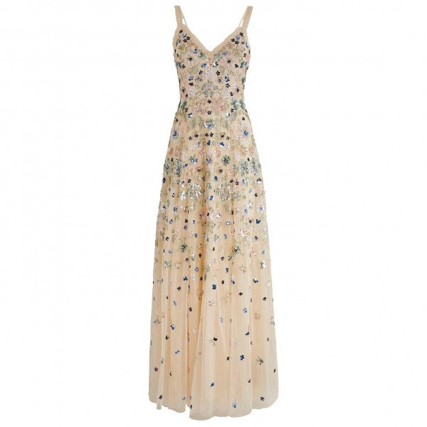 Needle & Thread Wildflower Sequin Gown
