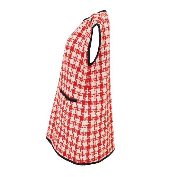 Gucci Houndstooth Mini Shift Dress