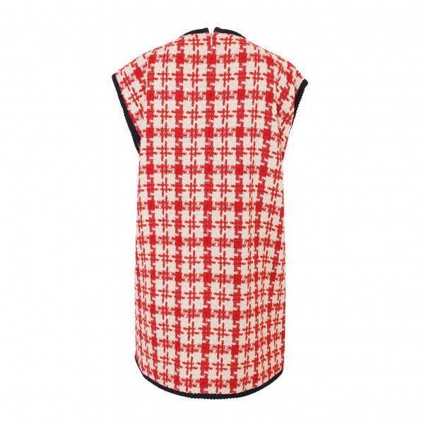 Gucci Houndstooth Mini Shift Dress
