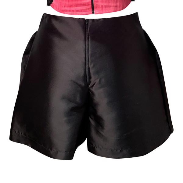 House Of Sheldonhall Silk Zibeline Shorts