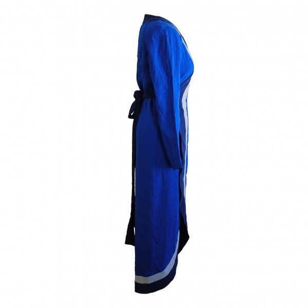Dhela Colour-Block Wrap Dress