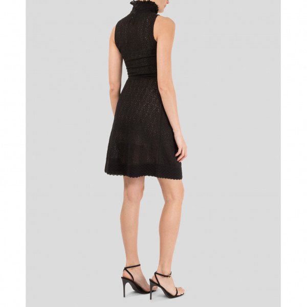 Alexander mcqueen crochet clearance dress