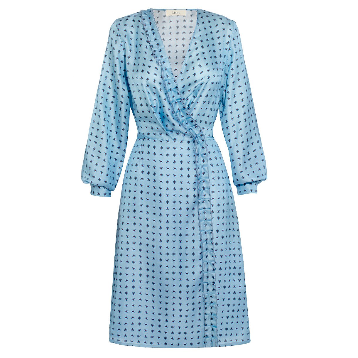 Lisou Rachel Comet Print Wrap Dress