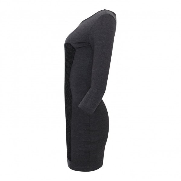 Markus Lupfer Textured Jersey Dress