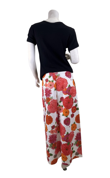 La DoubleJ Floral Skirt – Multicolor Bloom Print