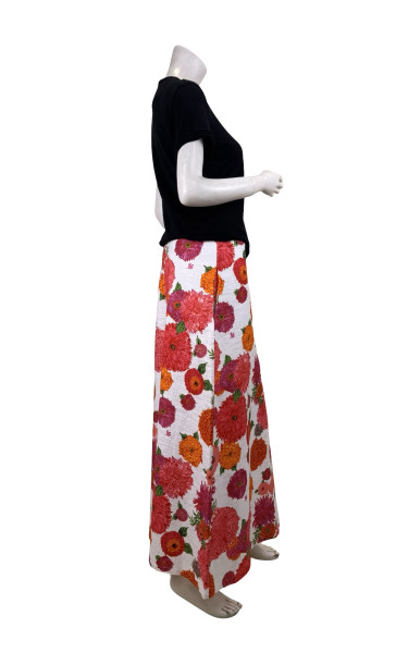 La DoubleJ Floral Skirt – Multicolor Bloom Print