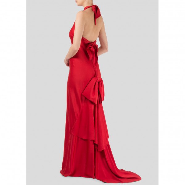 Maria Grachvogel Juno Satin Crepe Gown